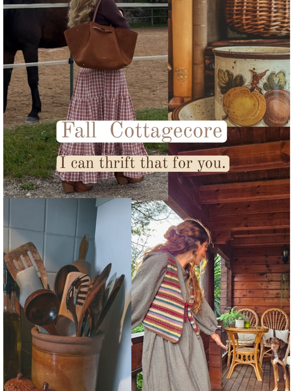 🤎Cozy Cottagecore 🤎4-6 Curated Pieces - Picture 3 of 16
